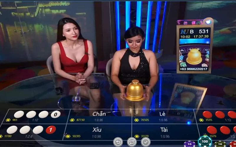 Game Casino tại KU11 chơi theo hình thức livestream 